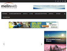 Tablet Screenshot of melinweb.com